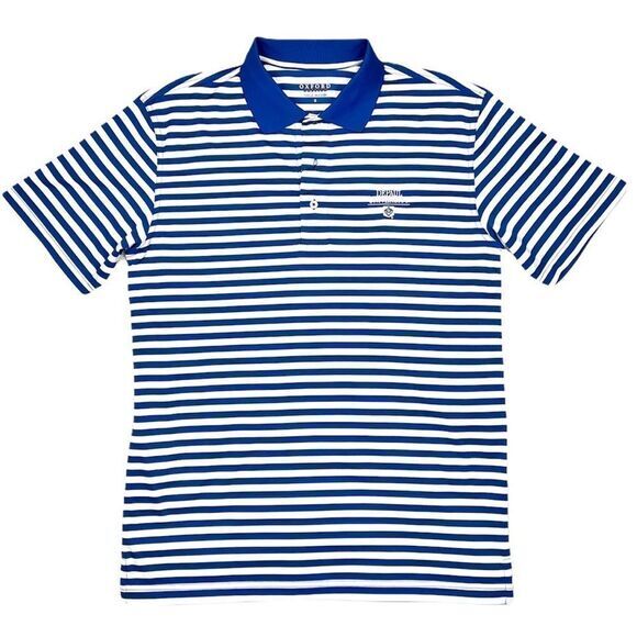 Oxford America Other - DePaul University NCAA Oxford America Bright Blue Striped Polo Shirt Size Small